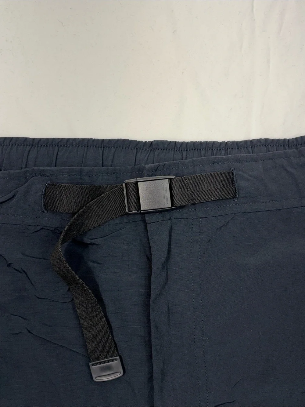 Eddie Bauer Men's Black Lightweight Performance Cargo Shorts Fishing Outdoor 2XL